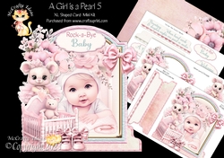 A Girl is a Pearl 5 XL Shaped Card Kit