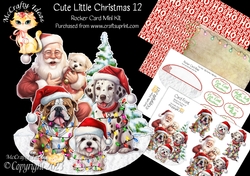 Cute Little Christmas 12 Rocker Card