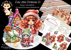 Cute Little Christmas 13 Rocker Card