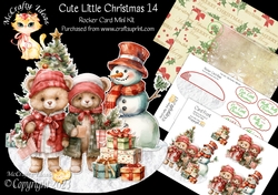Cute Little Christmas 14 Rocker Card