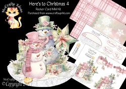 Heres to Christmas 4 Rocker Card