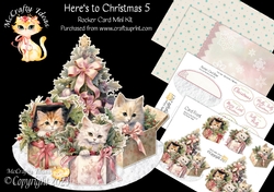 Heres to Christmas 5 Rocker Card