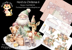 Heres to Christmas 6 Rocker Card