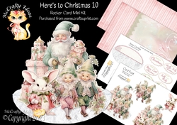 Heres to Christmas 10 Rocker Card