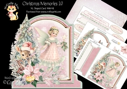 Christmas Memories 10 XL Shaped Card Kit