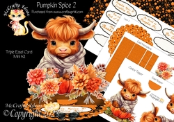 Pumpkin Spice 2 Triple Easel