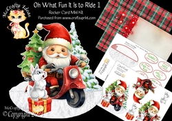 Oh what fun it is to Ride 1 Rocker Card