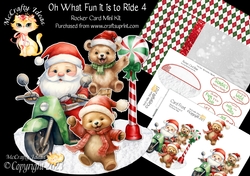 Oh what fun it is to Ride 4 Rocker Card