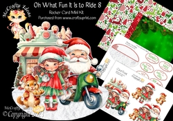 Oh what fun it is to Ride 8 Rocker Card