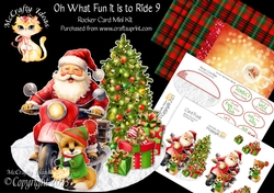 Oh what fun it is to Ride 9 Rocker Card