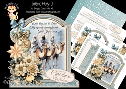 Infant Holy 3 XL Shaped Card Kit
