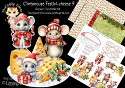 Chrismouse Festivi-cheese 9 Rocker Card