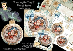 Trimming the Tree 10 - Pocket Bauble Surprise Kit