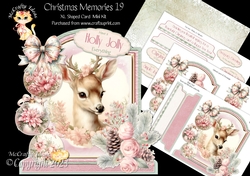 Christmas Memories 19 XL Shaped Card Kit
