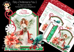 Fairy Christmas to You 1 XL Shaped Card Kit