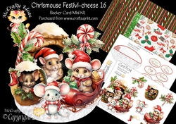 Chrismouse Festivi-cheese 16 Rocker Card