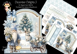 December Delights 3 XL Shaped Card Kit