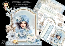 December Delights 31 XL Shaped Card Kit