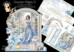 December Delights 32 XL Shaped Card Kit