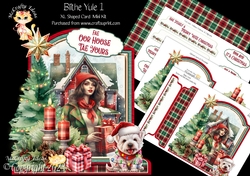 Blithe Yule 1 XL Shaped Card Kit