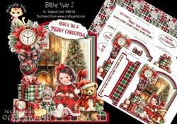 Blithe Yule 2 XL Shaped Card Kit