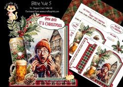 Blithe Yule 5 XL Shaped Card Kit