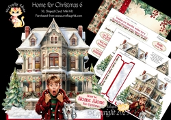 Home for Christmas 6 XL Shaped Card Kit
