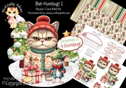 Bah Humbug! 1 Rocker Card