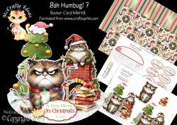 Bah Humbug! 7 Rocker Card