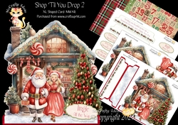 Shop Til You Drop 2 XL Shaped Card Kit