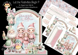 Let the Festivities Begin 9 XL Shaped Card Kit