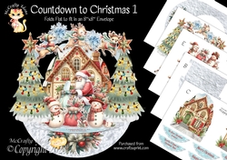 Countdown to Christmas 1 Rock-the-Shelf Card Mini Kit