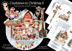 Countdown to Christmas 6 Rock-the-Shelf Card Mini Kit
