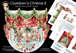 Countdown to Christmas 8 Rock-the-Shelf Card Mini Kit