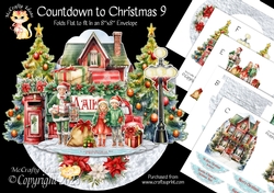 Countdown to Christmas 9 Rock-the-Shelf Card Mini Kit
