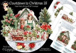 Countdown to Christmas 18 Rock-the-Shelf Card Mini Kit