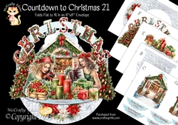Countdown to Christmas 21 Rock-the-Shelf Card Mini Kit