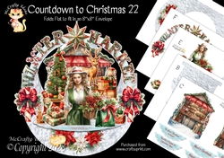 Countdown to Christmas 22 Rock-the-Shelf Card Mini Kit