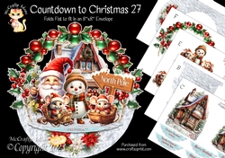 Countdown to Christmas 27 Rock-the-Shelf Card Mini Kit