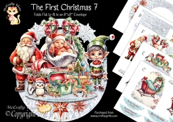 The First Christmas 7 Rock-the-Shelf Card Mini Kit