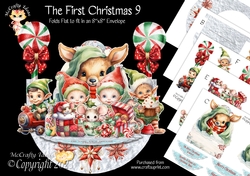 The First Christmas 9 Rock-the-Shelf Card Mini Kit