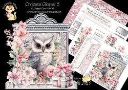 Christmas Glimmer 5 XL Shaped Card Kit