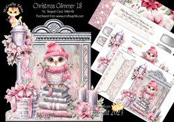Christmas Glimmer 18 XL Shaped Card Kit
