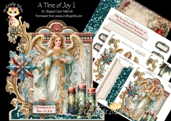 A time of Joy 1 XL Shaped Card Kit