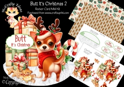 Butt its Christmas 2 Rocker Card