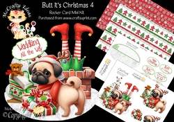 Butt its Christmas 4 Rocker Card