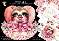 Pucker Up 1 XL Rocker Card 1