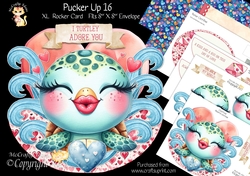 Pucker Up 16 XL Rocker Card 1