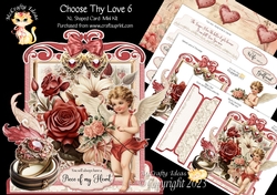 Choose Thy Love 6 XL Shaped Card Kit