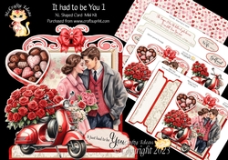 It had to be You 1 XL Shaped Card Kit